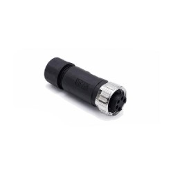 Connecteur femelle 7/8, 2 pol.,   IP67, 3.6A, non-blindé
